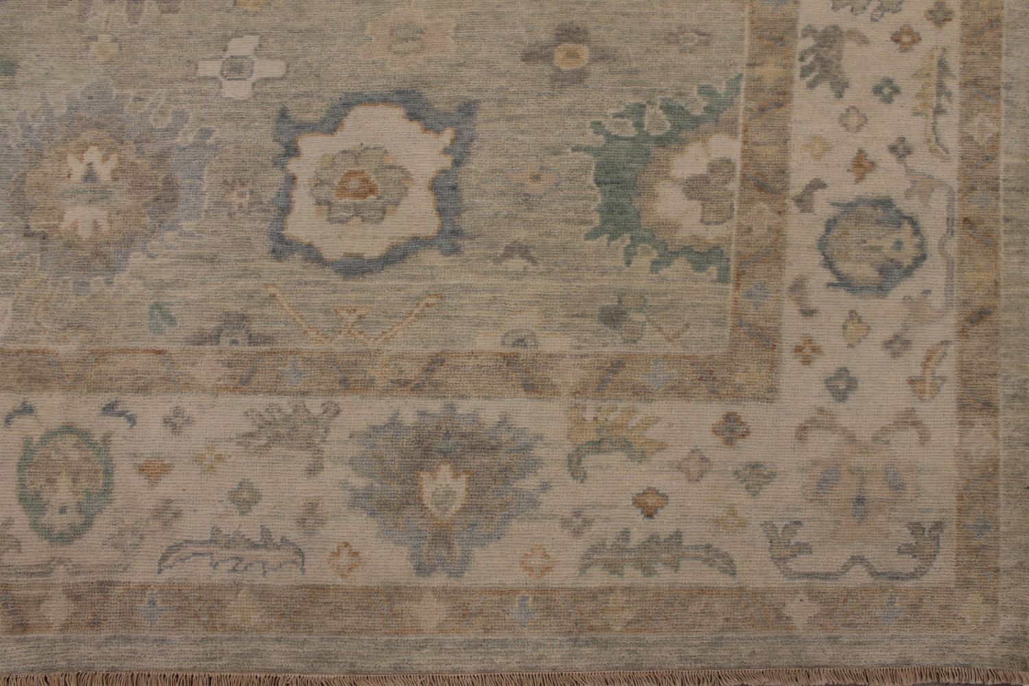 8x10 Casual Hand Knotted Wool Area Rug - MR030104