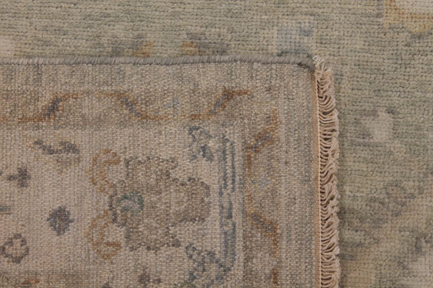 5x7/8 Casual Hand Knotted Wool Area Rug - MR030105