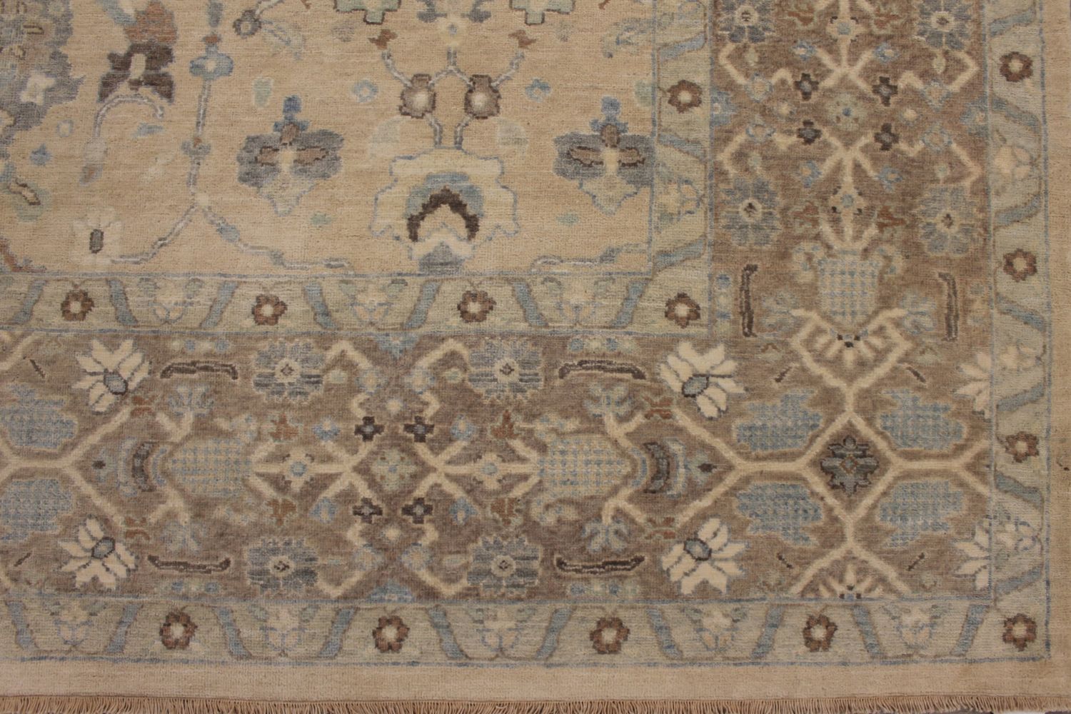 9x12 Casual Hand Knotted Wool Area Rug - MR030108