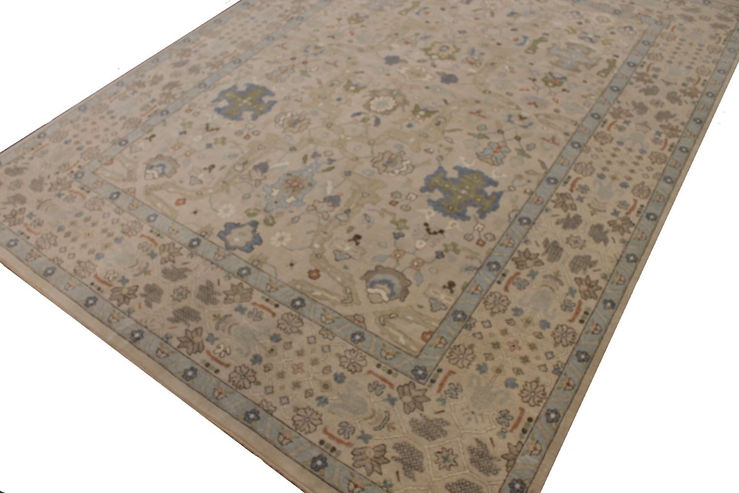 9x12 Casual Hand Knotted Wool Area Rug - MR030109