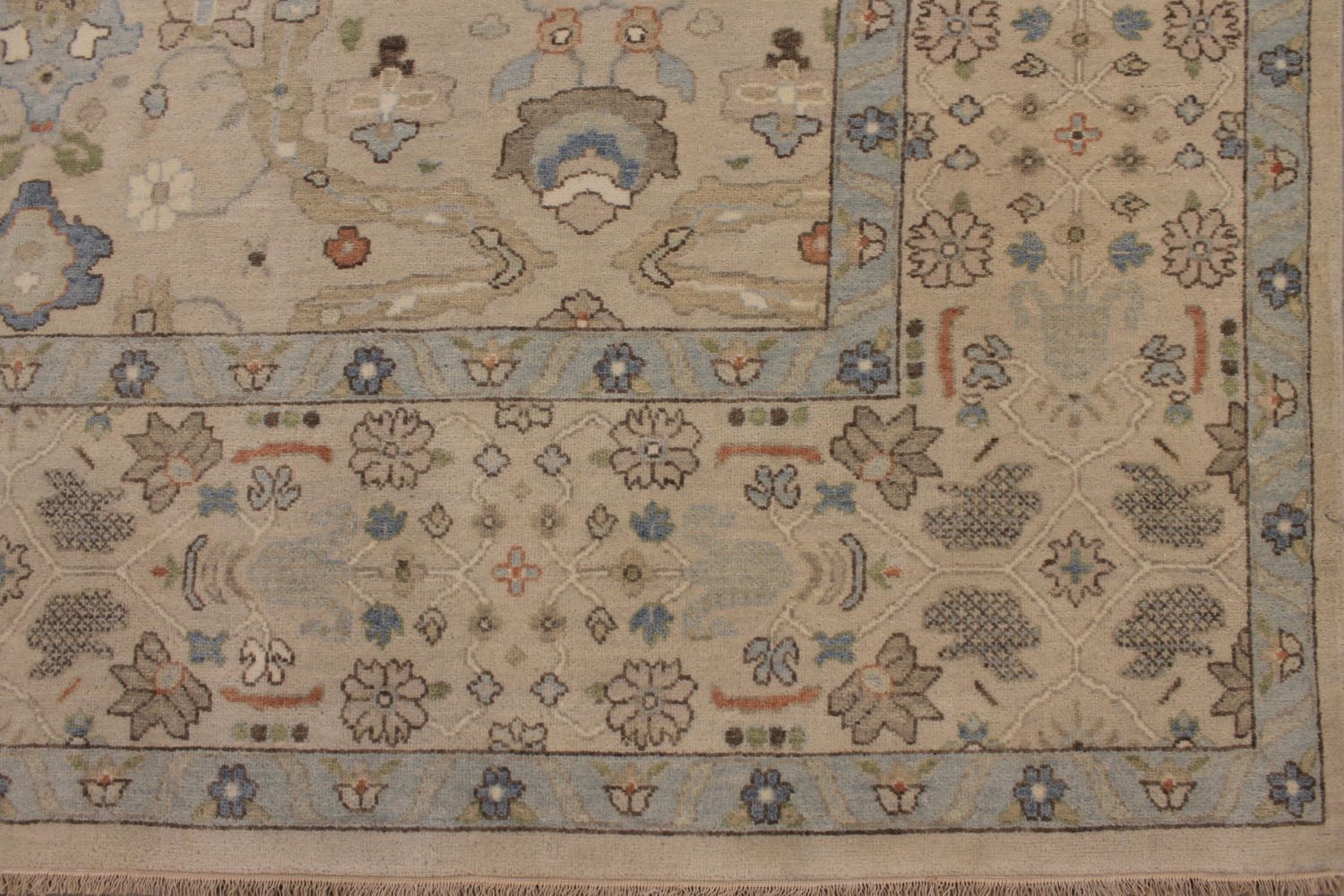 9x12 Casual Hand Knotted Wool Area Rug - MR030109