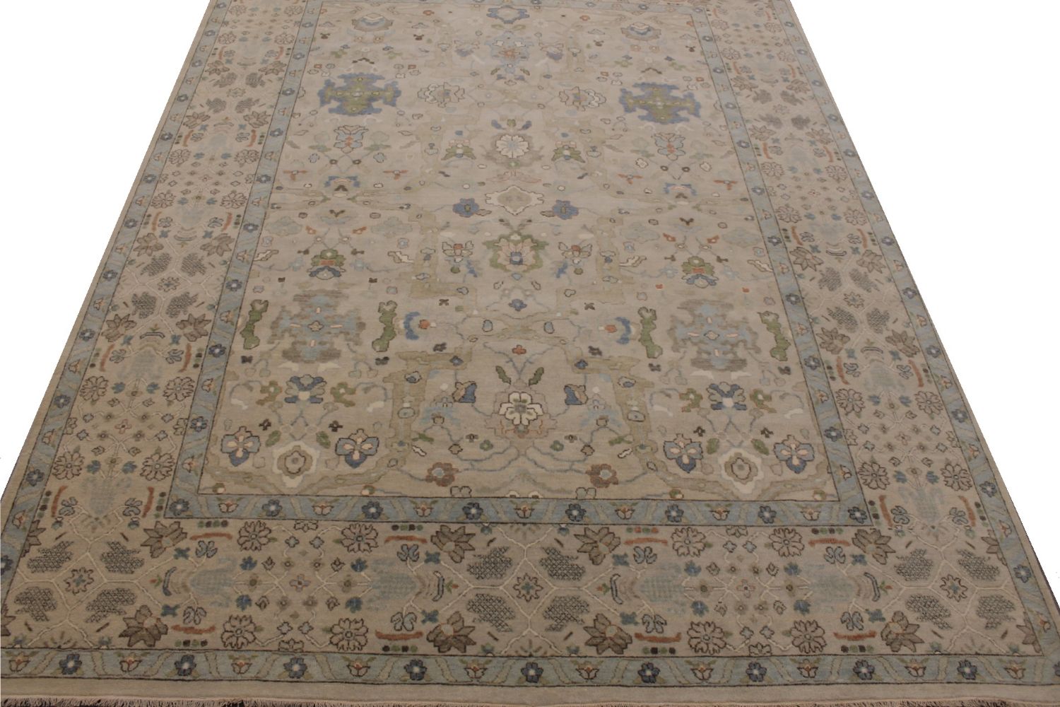 9x12 Casual Hand Knotted Wool Area Rug - MR030109
