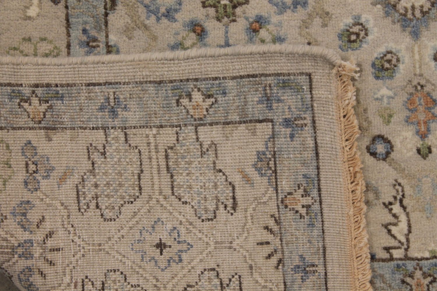 8x10 Casual Hand Knotted Wool Area Rug - MR030110