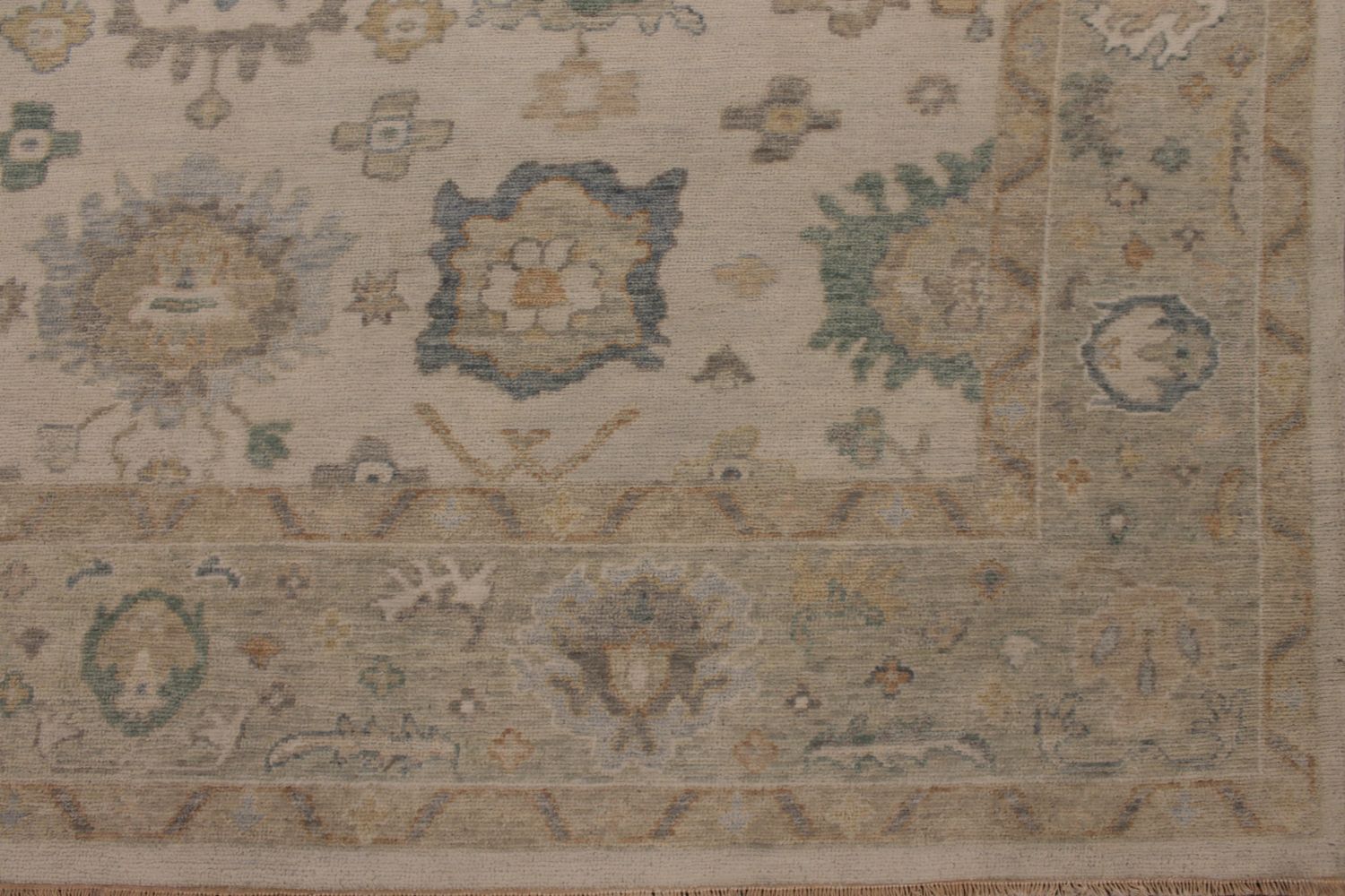 8x10 Casual Hand Knotted Wool Area Rug - MR030116