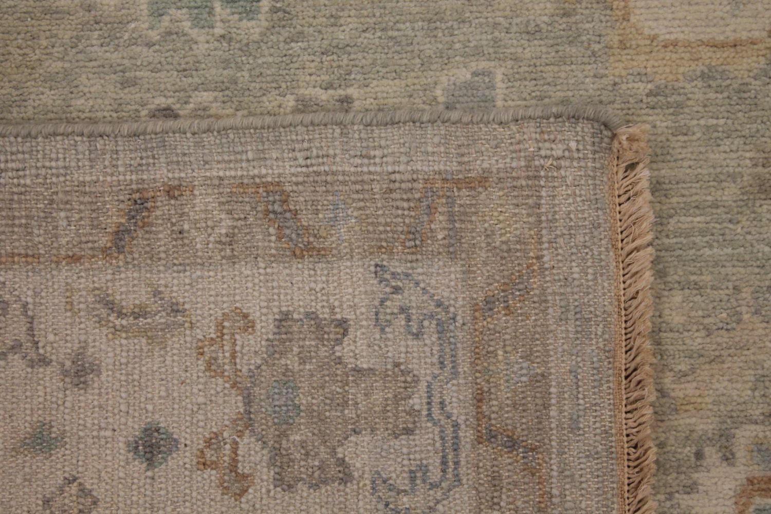 6x9 Casual Hand Knotted Wool Area Rug - MR030117