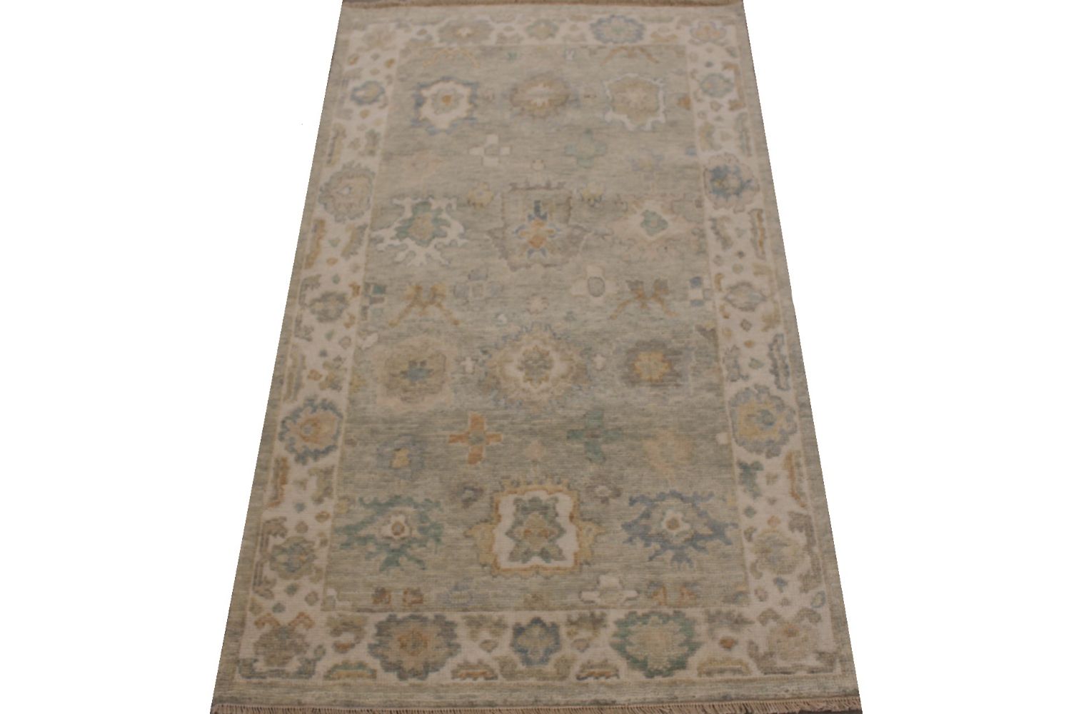 3x5 Casual Hand Knotted Wool Area Rug - MR030118