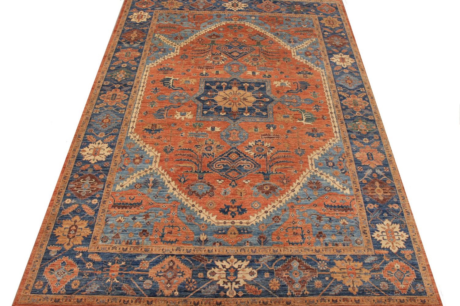 10x14 Aryana & Antique Revivals Hand Knotted Wool Area Rug - MR030129