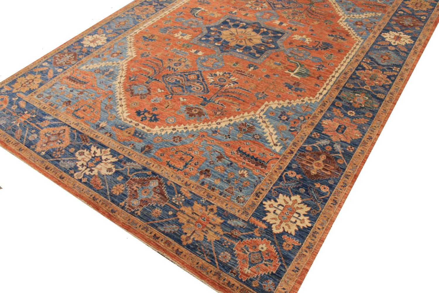 10x14 Aryana & Antique Revivals Hand Knotted Wool Area Rug - MR030129