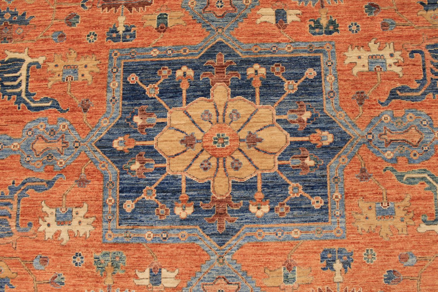 10x14 Aryana & Antique Revivals Hand Knotted Wool Area Rug - MR030129