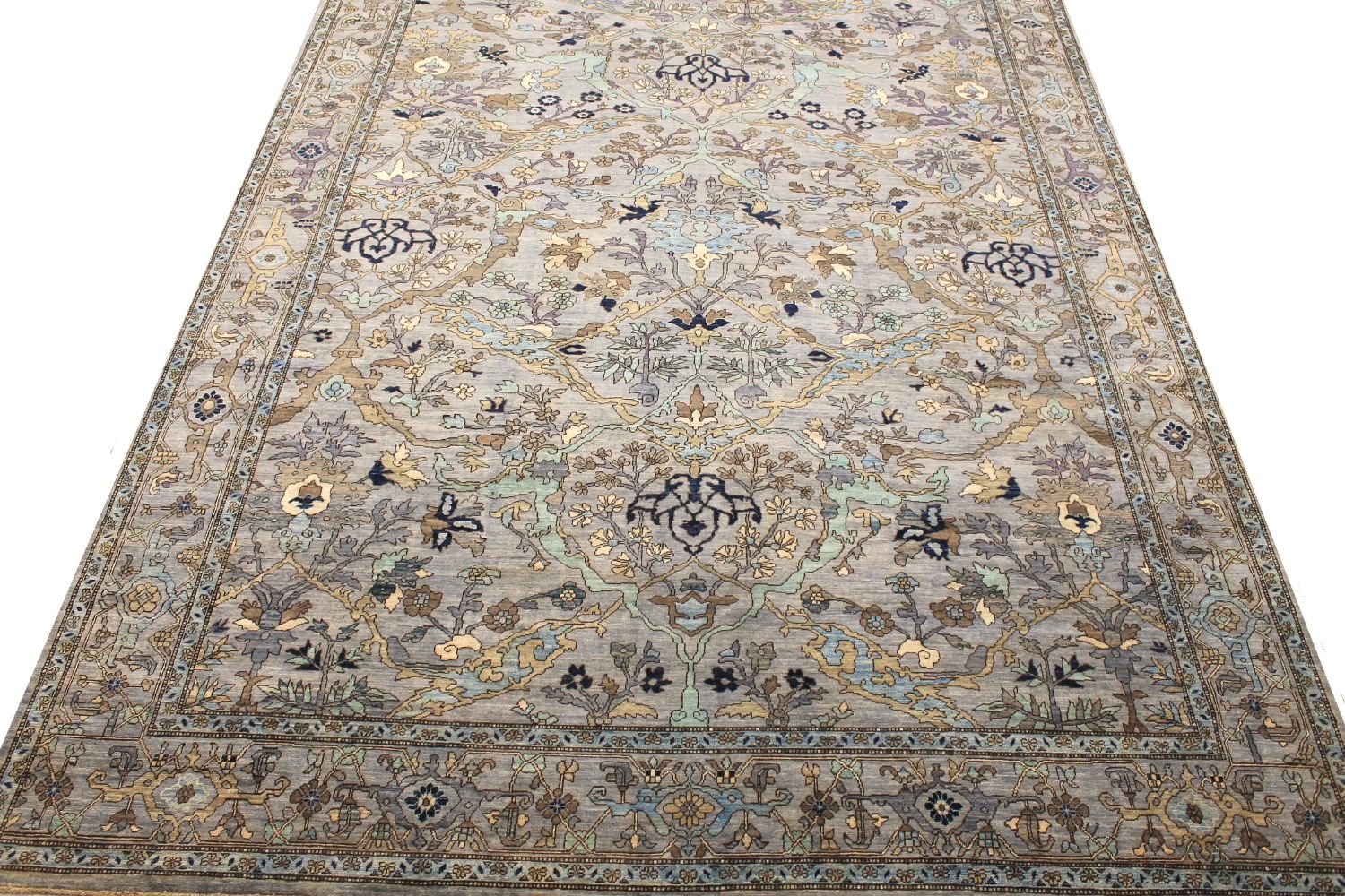 10x14 Aryana & Antique Revivals Hand Knotted Wool Area Rug - MR030130