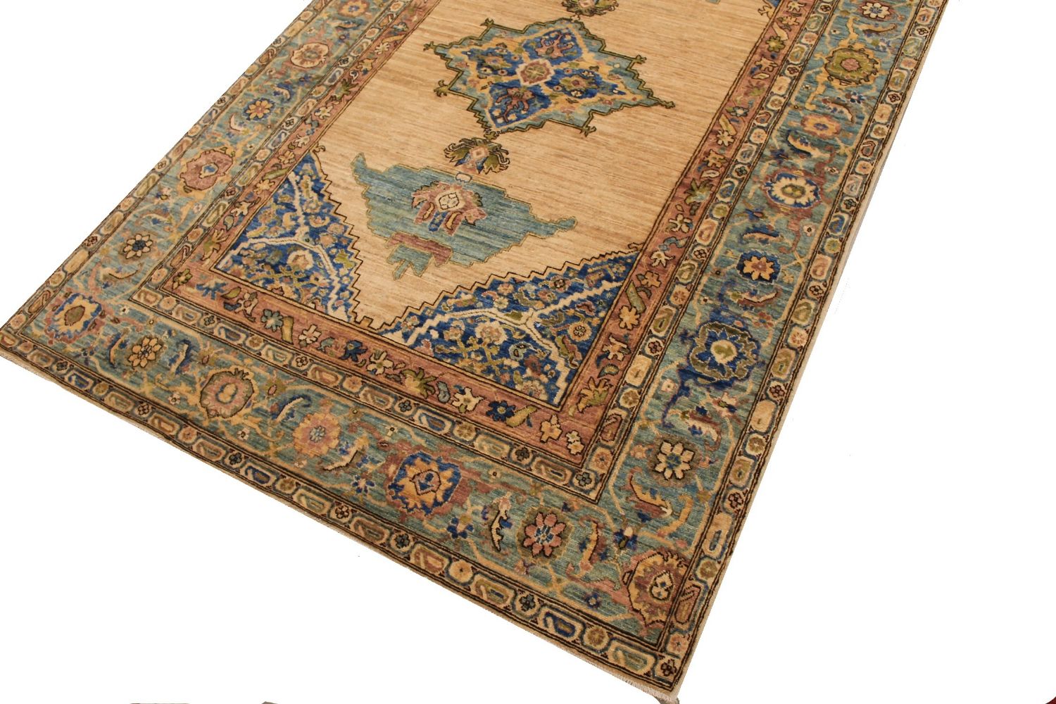 6x9 Aryana & Antique Revivals Hand Knotted Wool Area Rug - MR030134