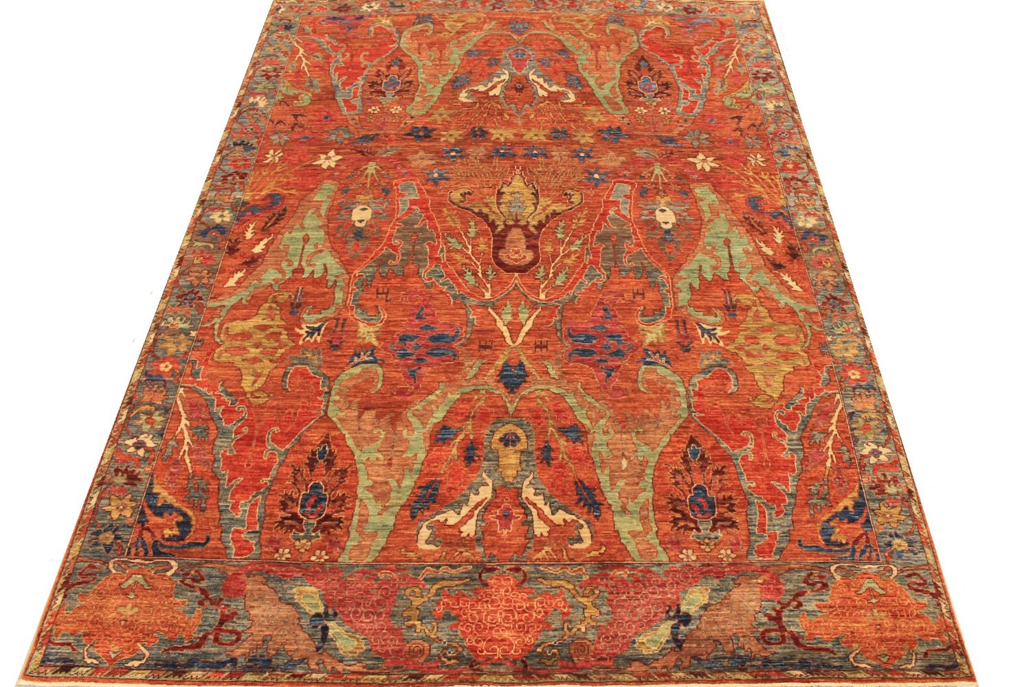 9x12 Aryana & Antique Revivals Hand Knotted Wool Area Rug - MR030135