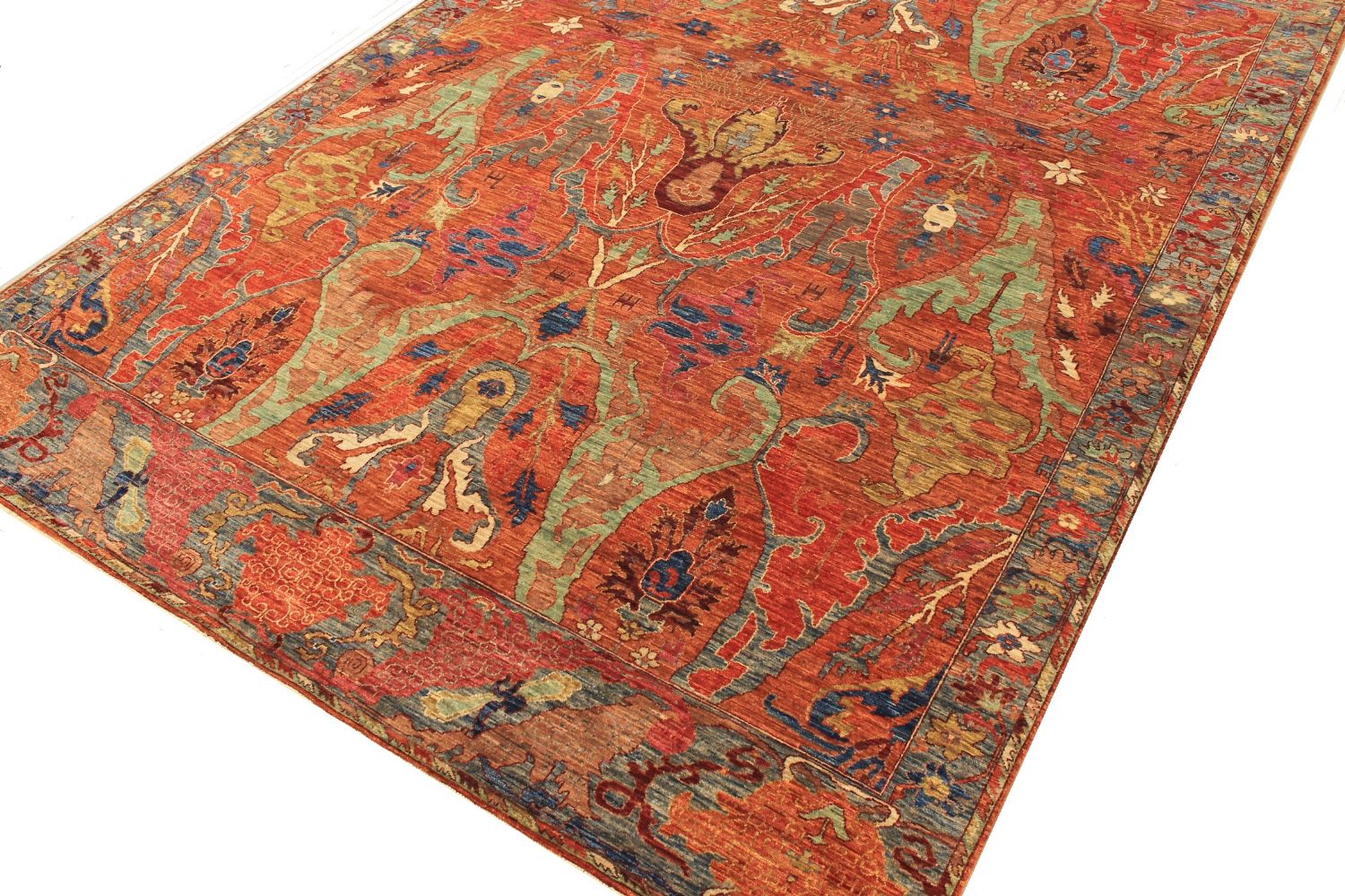 9x12 Aryana & Antique Revivals Hand Knotted Wool Area Rug - MR030135