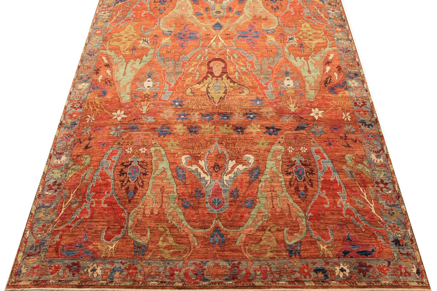 9x12 Aryana & Antique Revivals Hand Knotted Wool Area Rug - MR030135