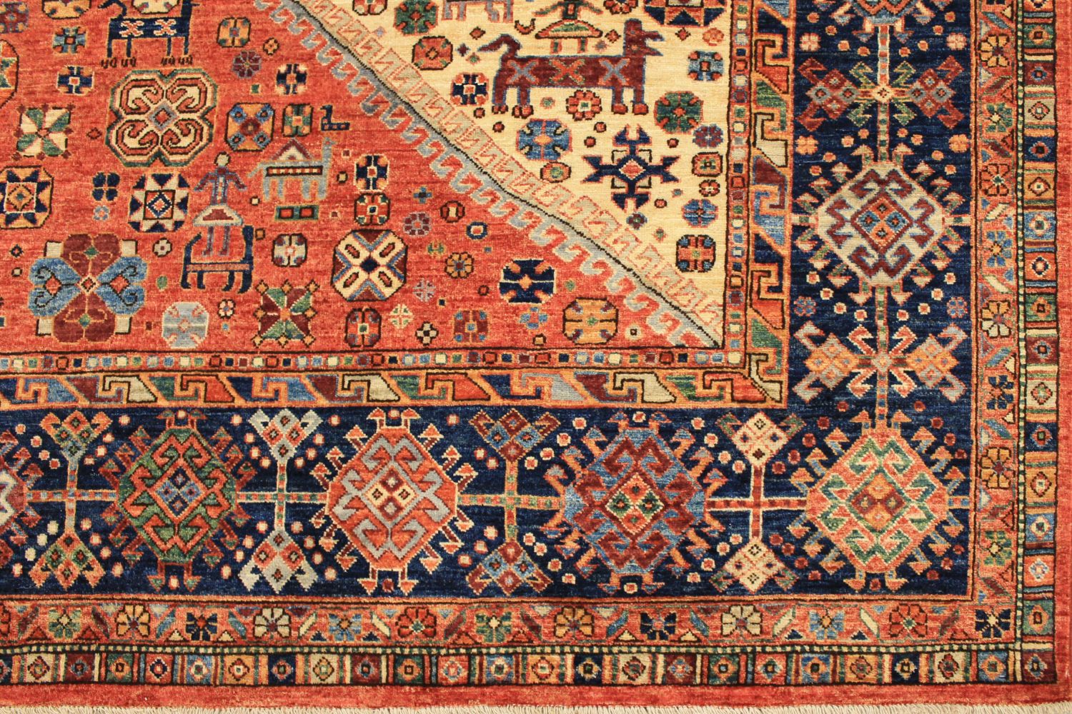 8x10 Aryana & Antique Revivals Hand Knotted Wool Area Rug - MR030137