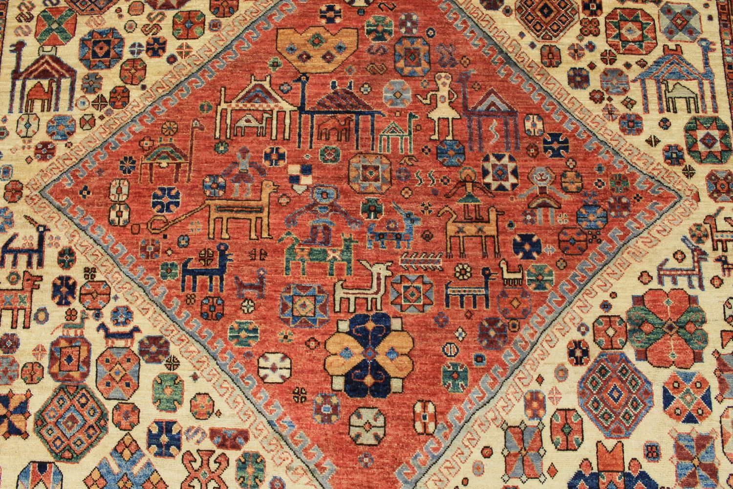 8x10 Aryana & Antique Revivals Hand Knotted Wool Area Rug - MR030137