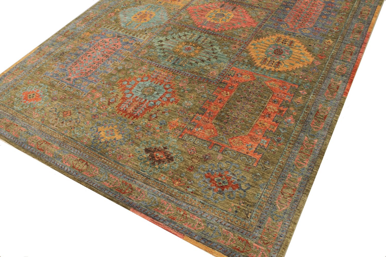 9x12 Aryana & Antique Revivals Hand Knotted Wool Area Rug - MR030143