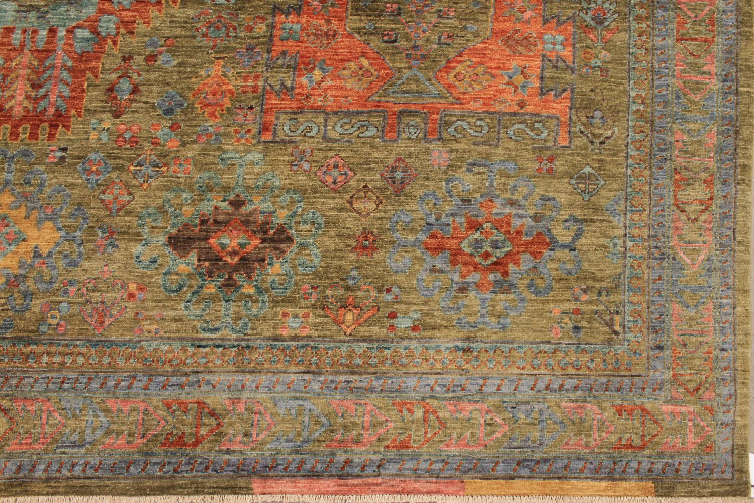 9x12 Aryana & Antique Revivals Hand Knotted Wool Area Rug - MR030143