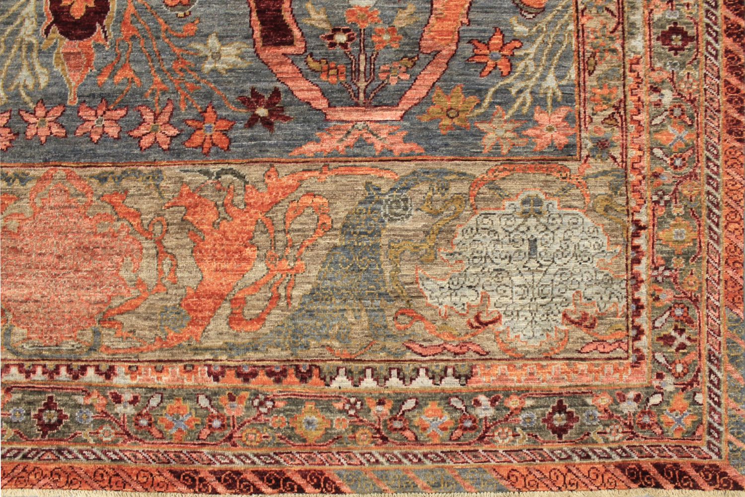 8x10 Aryana & Antique Revivals Hand Knotted Wool Area Rug - MR030145