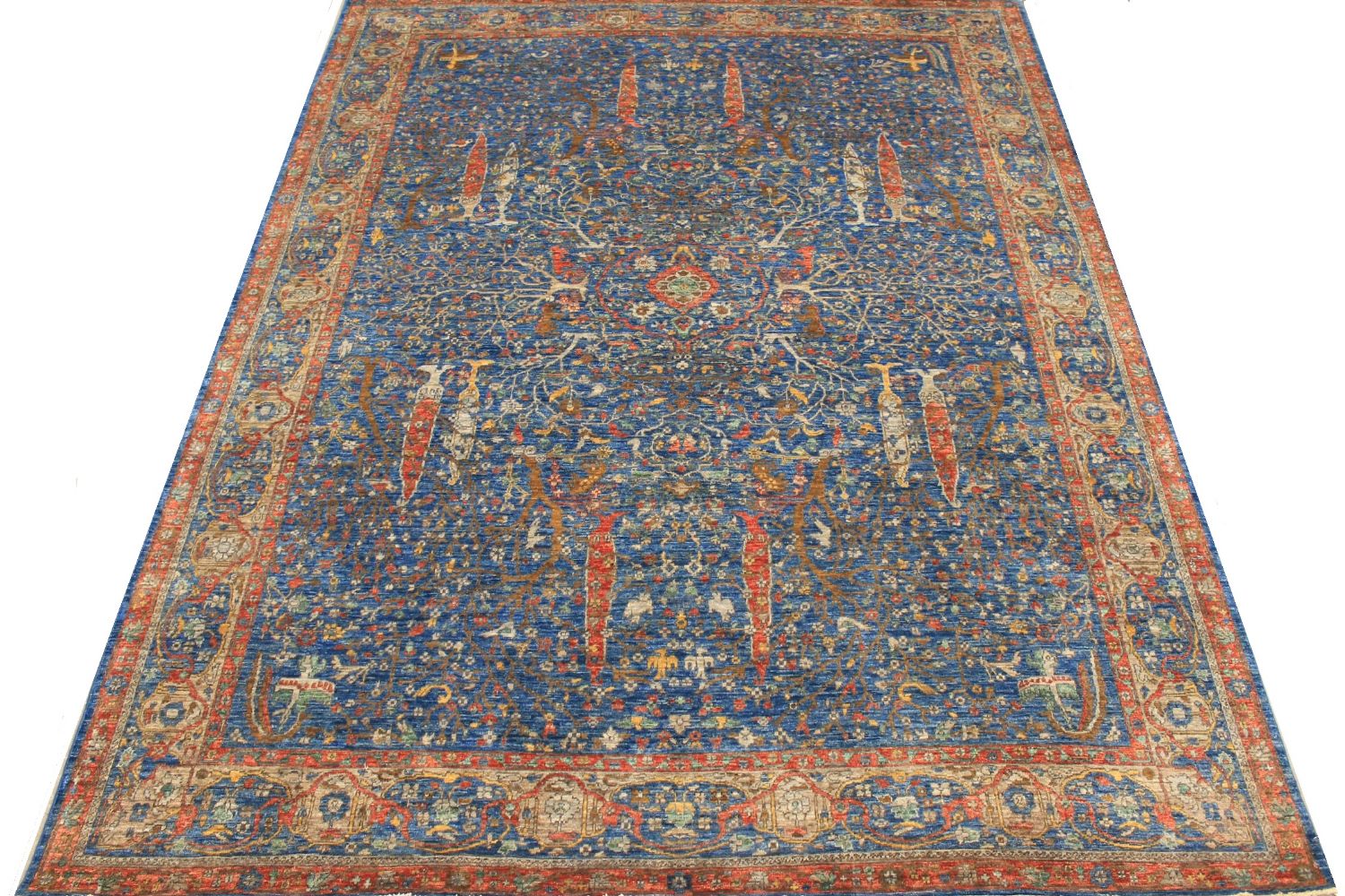 9x12 Aryana & Antique Revivals Hand Knotted Wool Area Rug - MR030146