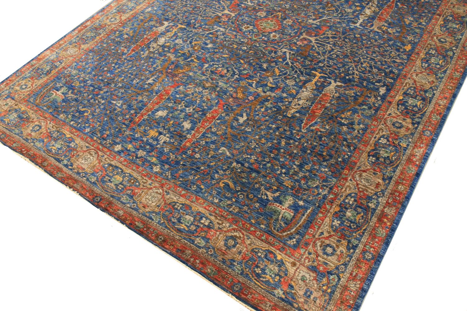 9x12 Aryana & Antique Revivals Hand Knotted Wool Area Rug - MR030146