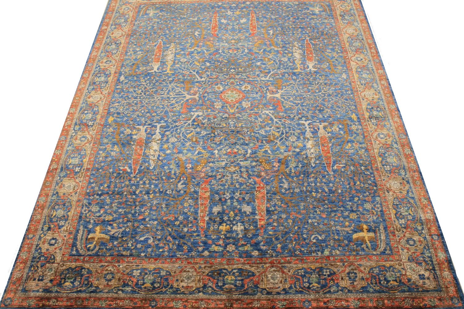 9x12 Aryana & Antique Revivals Hand Knotted Wool Area Rug - MR030146