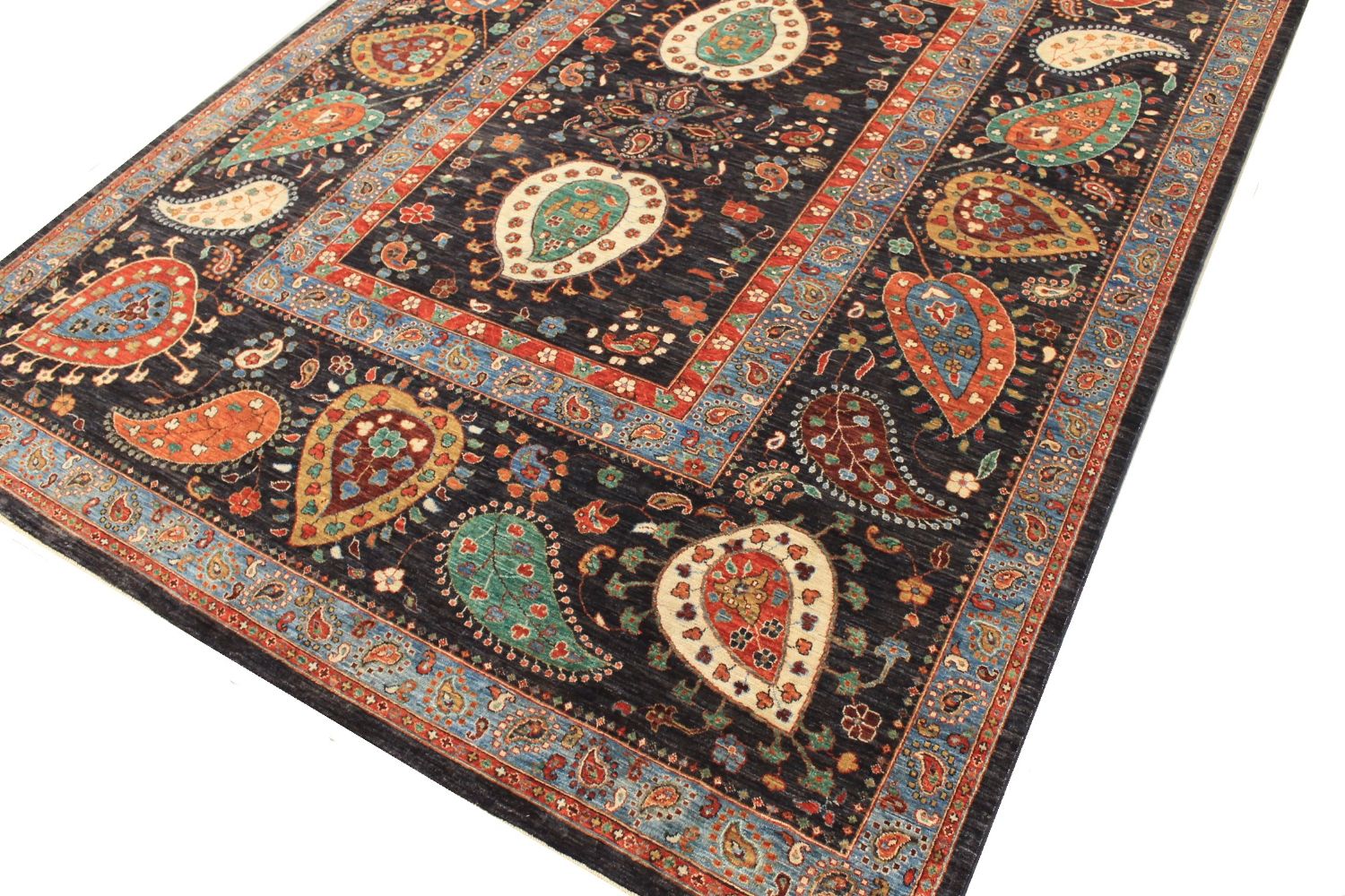 9x12 Aryana & Antique Revivals Hand Knotted Wool Area Rug - MR030147