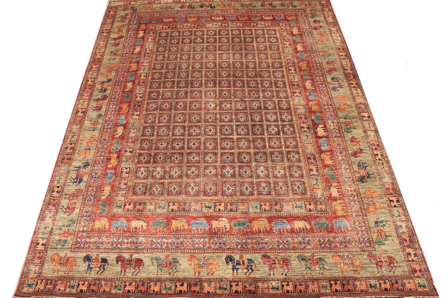 9x12 Aryana & Antique Revivals Hand Knotted Wool Area Rug - MR030148