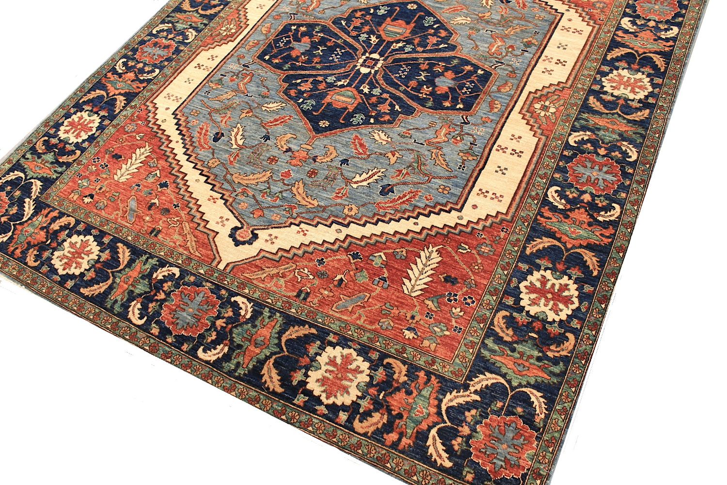 8x10 Aryana & Antique Revivals Hand Knotted Wool Area Rug - MR030150