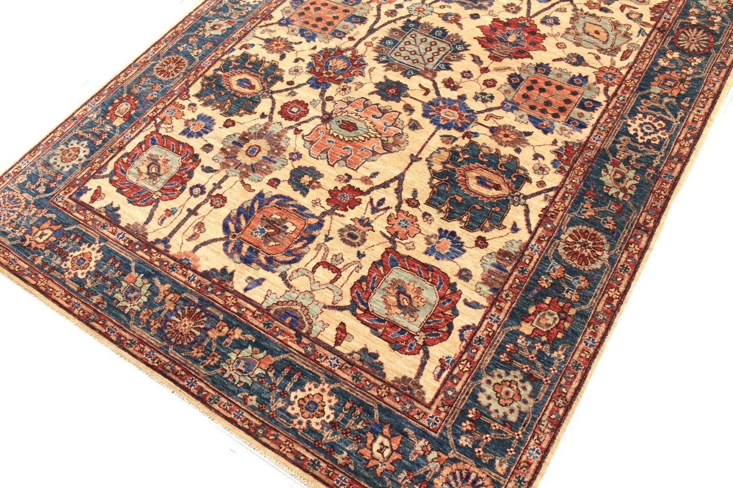 6x9 Aryana & Antique Revivals Hand Knotted Wool Area Rug - MR030151