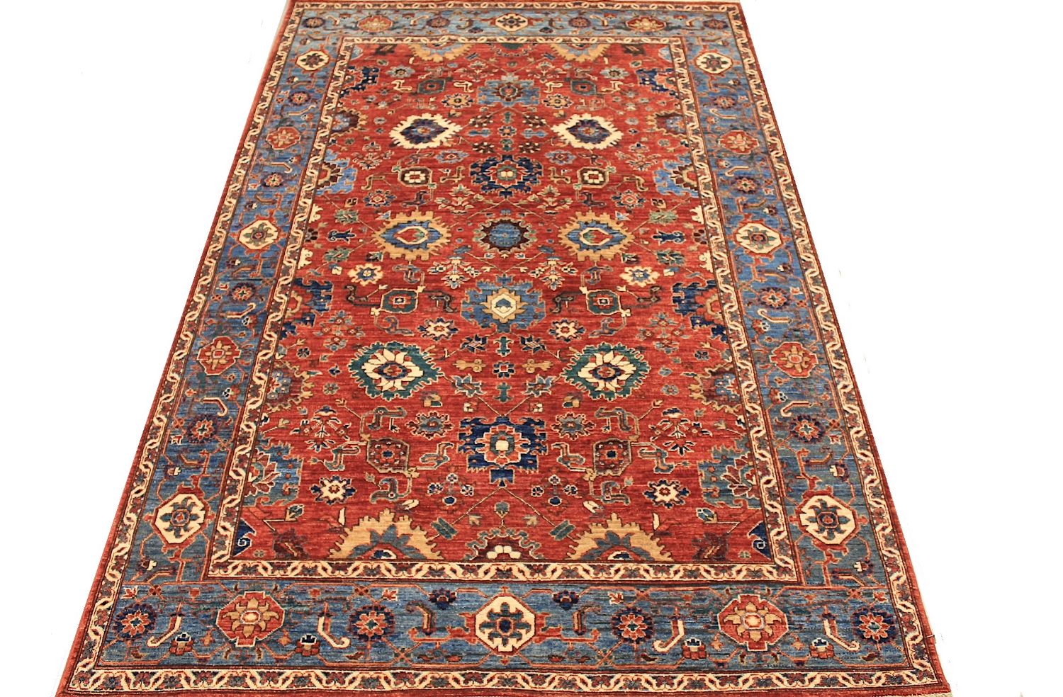 6x9 Aryana & Antique Revivals Hand Knotted Wool Area Rug - MR030152