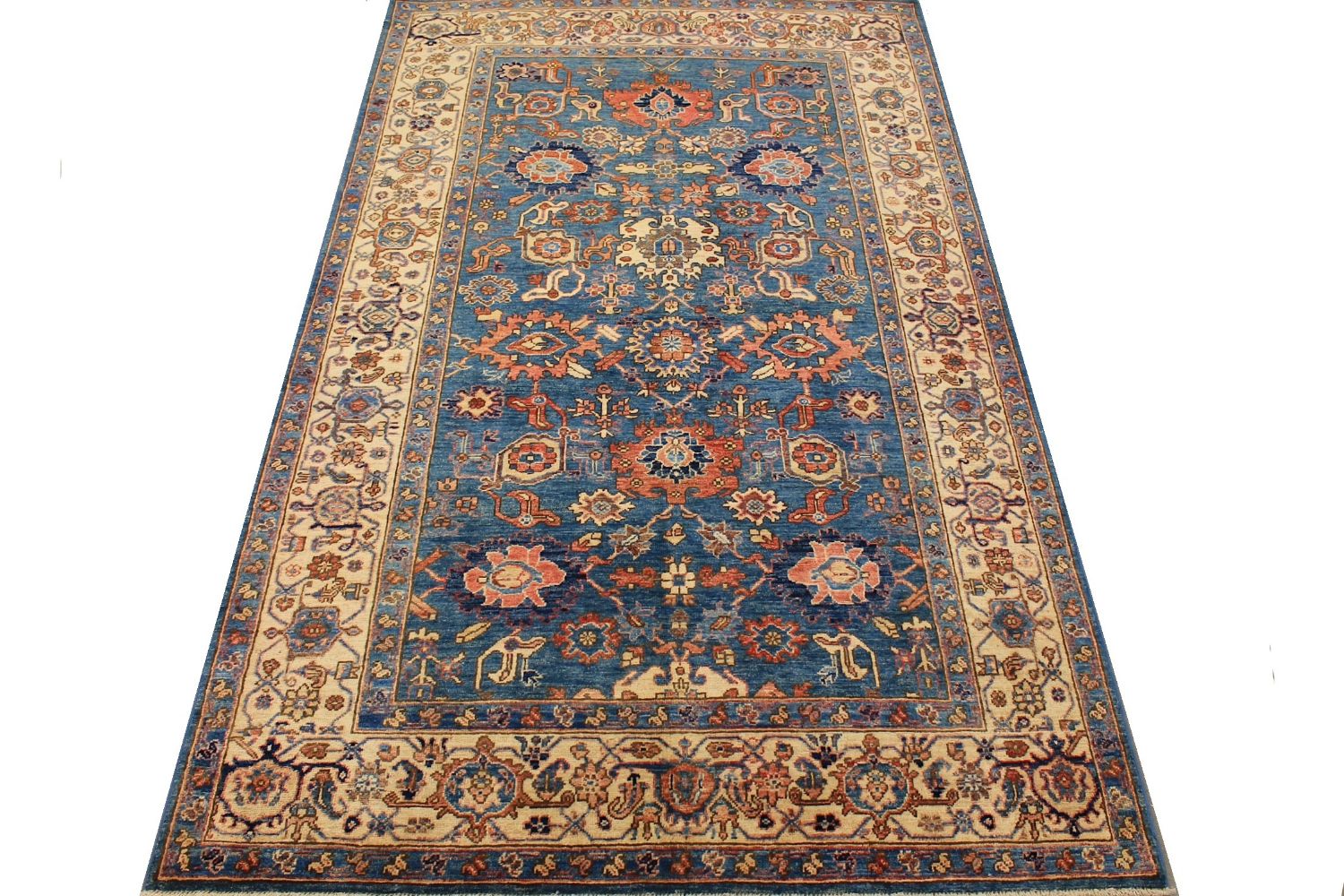 5x7/8 Aryana & Antique Revivals Hand Knotted Wool Area Rug - MR030153