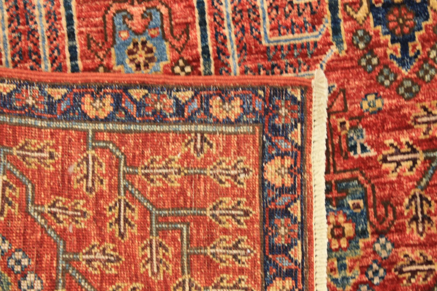 12 ft. Runner Aryana & Antique Revivals Hand Knotted Wool Area Rug - MR030159