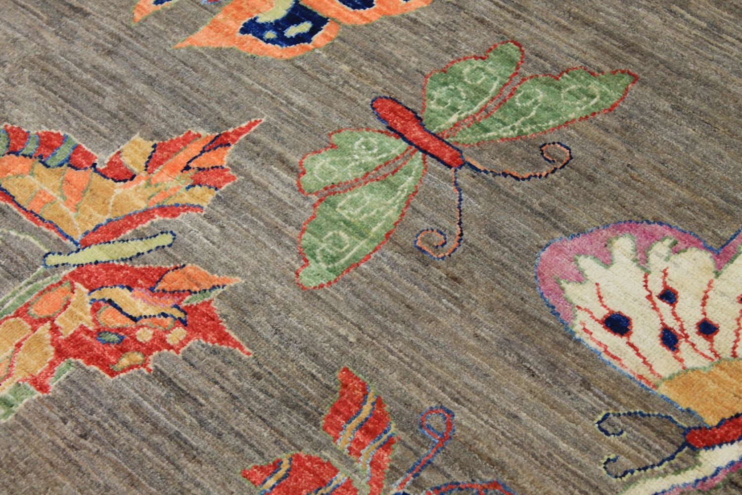 9x12 Modern Hand Knotted Wool Area Rug - MR030166