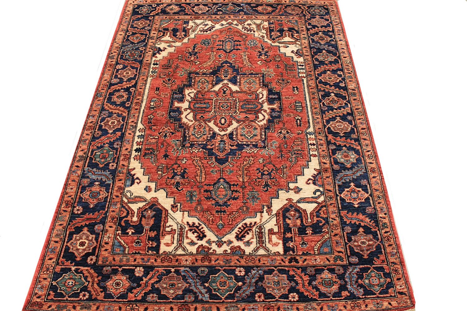 6x9 Aryana & Antique Revivals Hand Knotted Wool Area Rug - MR030167
