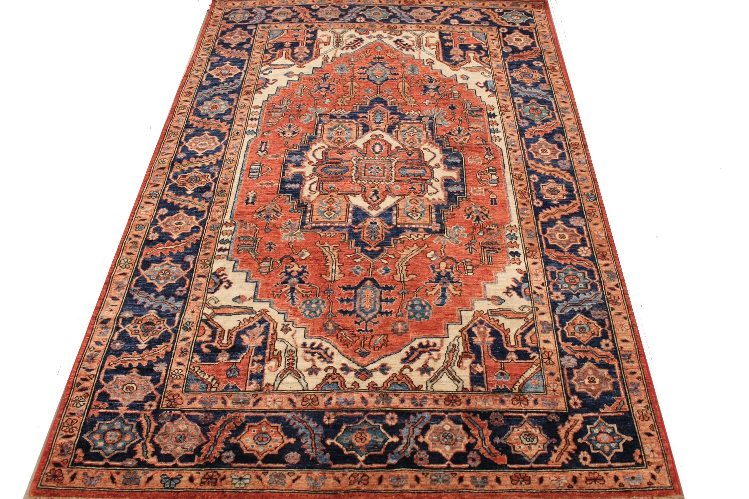 6x9 Aryana & Antique Revivals Hand Knotted Wool Area Rug - MR030167