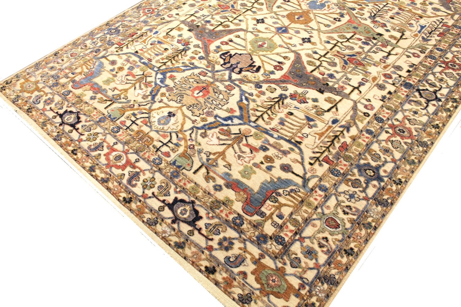 9x12 Aryana & Antique Revivals Hand Knotted Wool Area Rug - MR030172