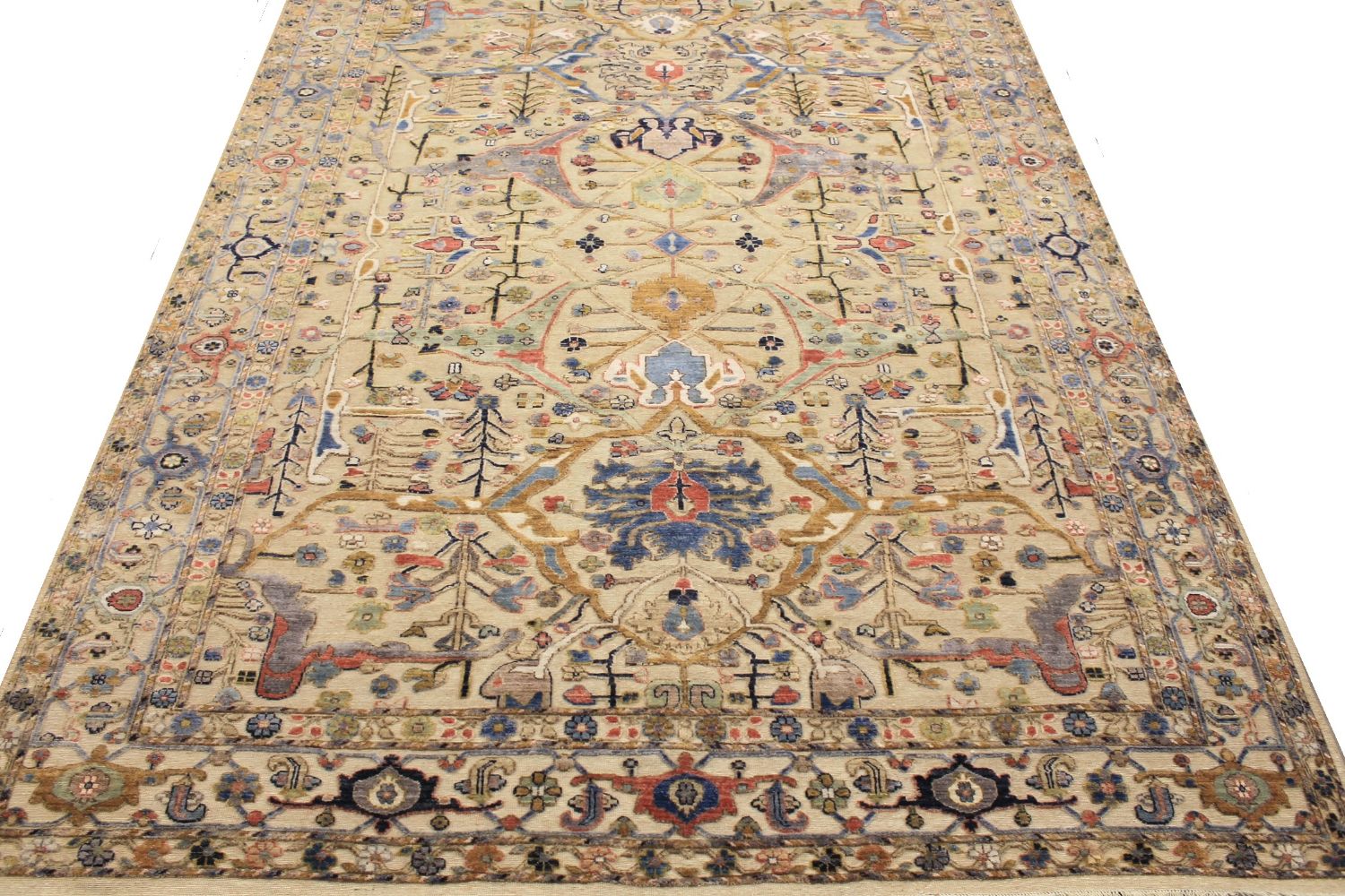 9x12 Aryana & Antique Revivals Hand Knotted Wool Area Rug - MR030172