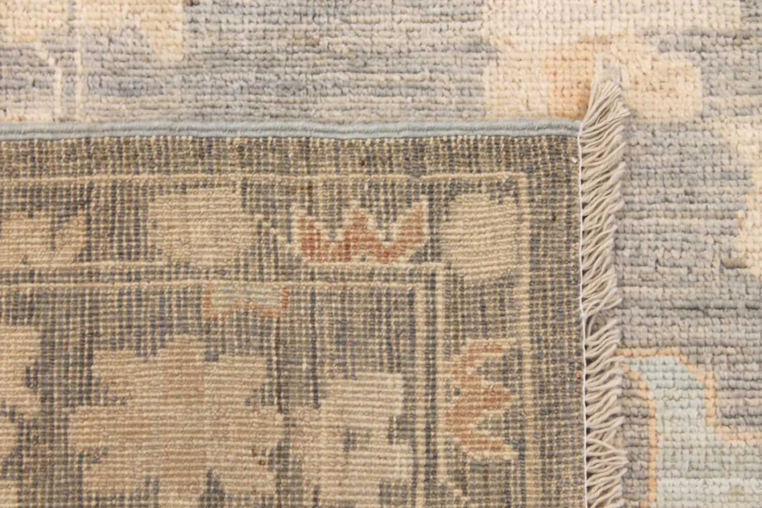 8x10 Oushak Hand Knotted Wool Area Rug - MR030179