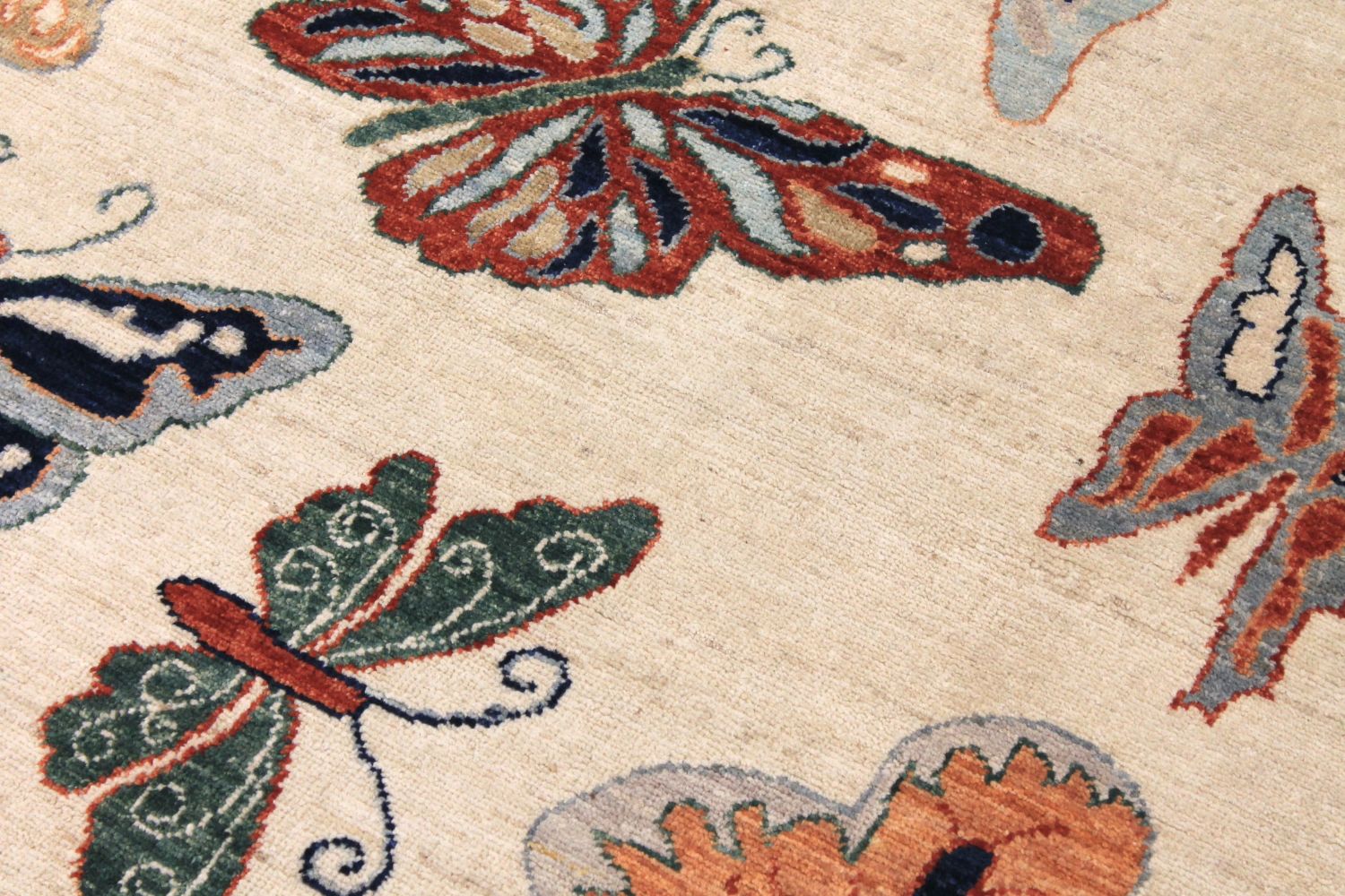 8x10 Modern Hand Knotted Wool Area Rug - MR030181