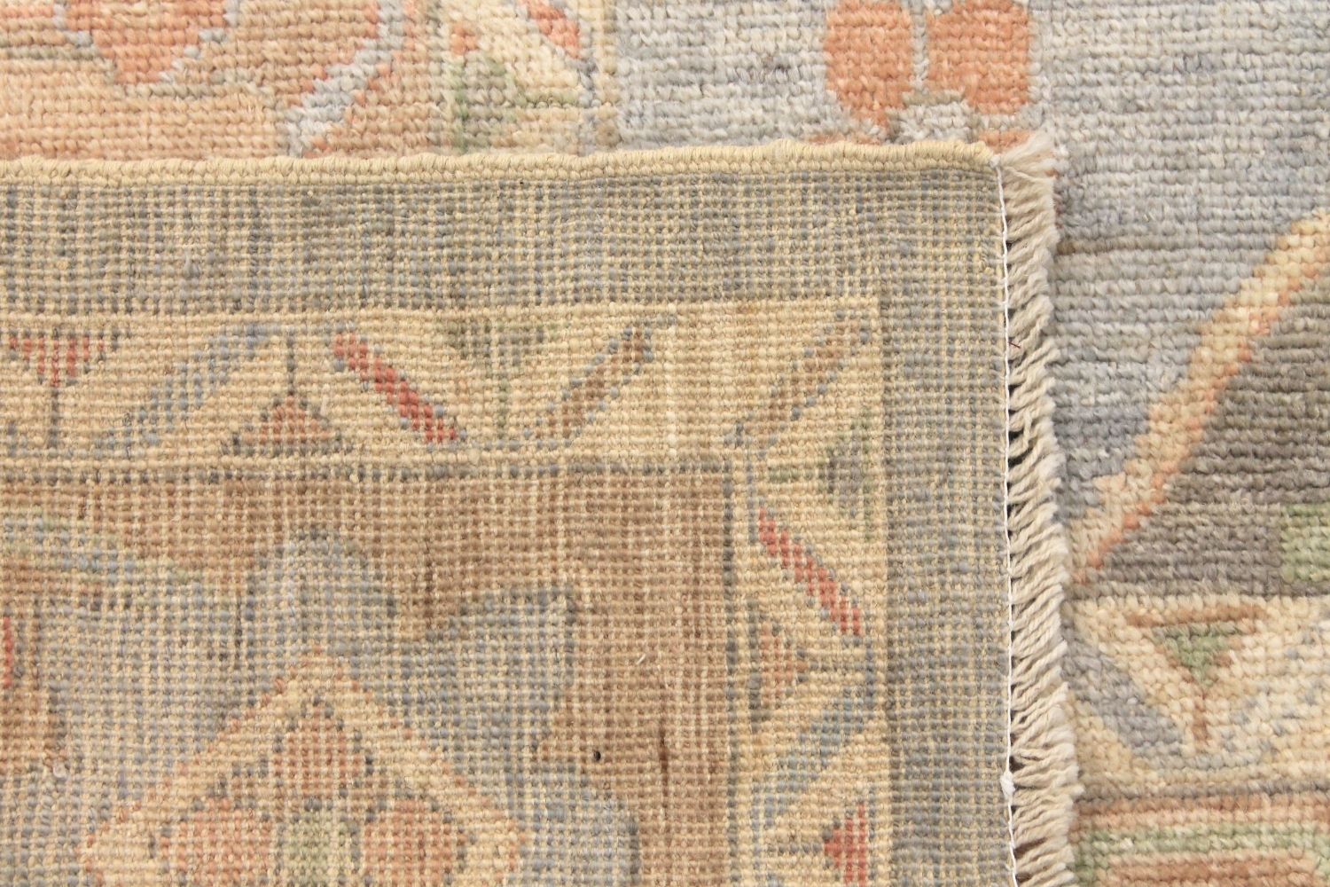 9x12 Oushak Hand Knotted Wool Area Rug - MR030186