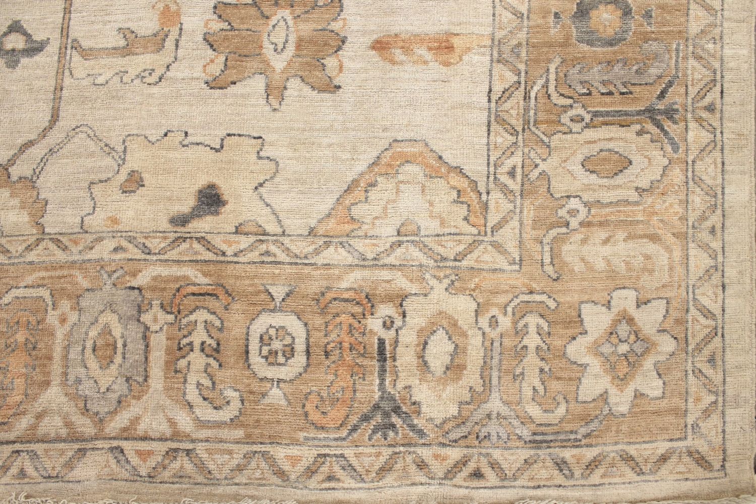 9x12 Oushak Hand Knotted Wool Area Rug - MR030187