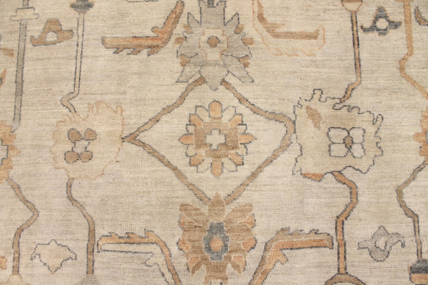 9x12 Oushak Hand Knotted Wool Area Rug - MR030187