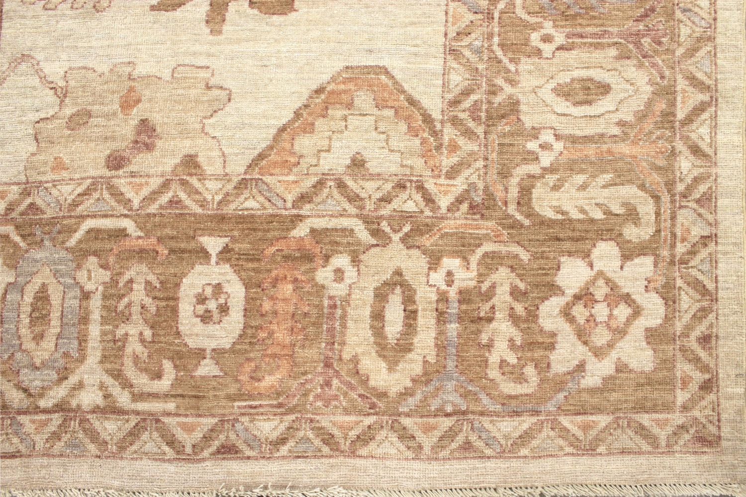 10x14 Oushak Hand Knotted Wool Area Rug - MR030190