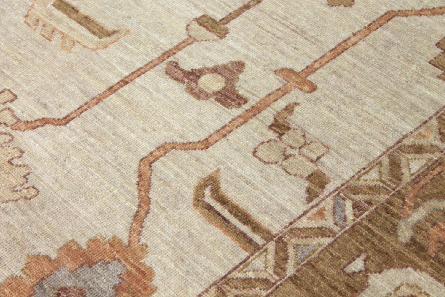 10x14 Oushak Hand Knotted Wool Area Rug - MR030190