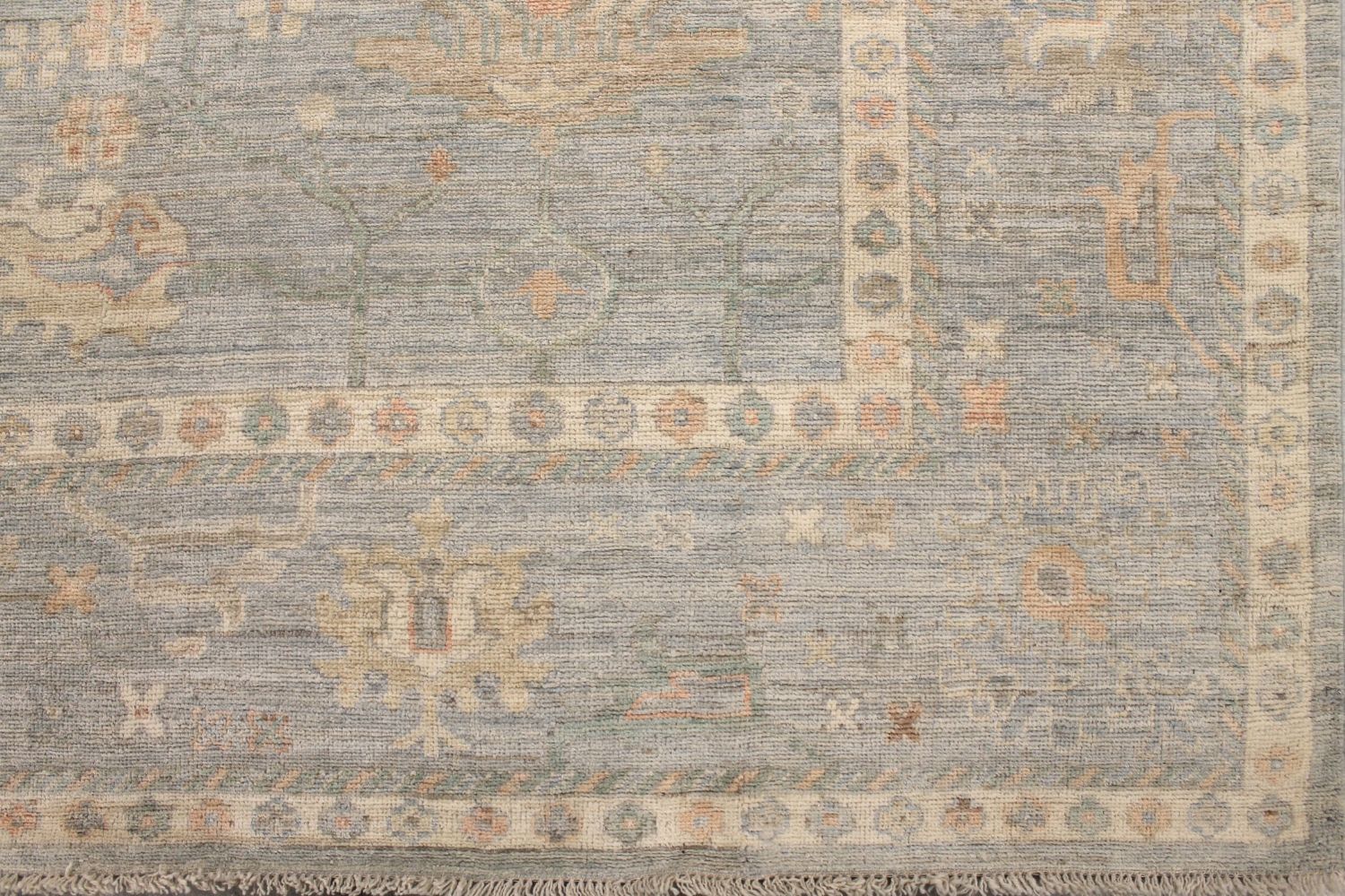 10x14 Oushak Hand Knotted Wool Area Rug - MR030192