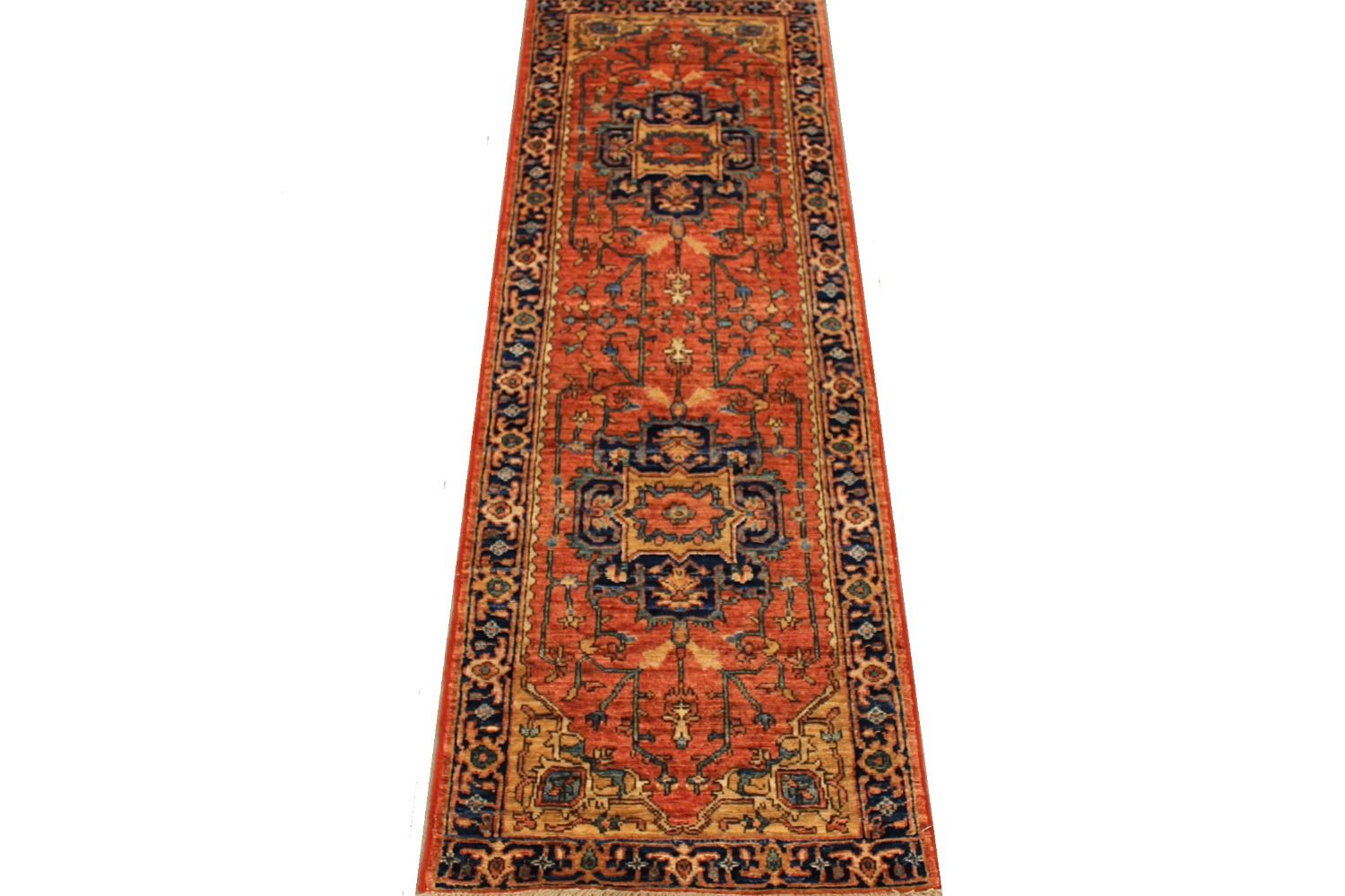 6 ft. Runner Aryana & Antique Revivals Hand Knotted Wool Area Rug - MR030200