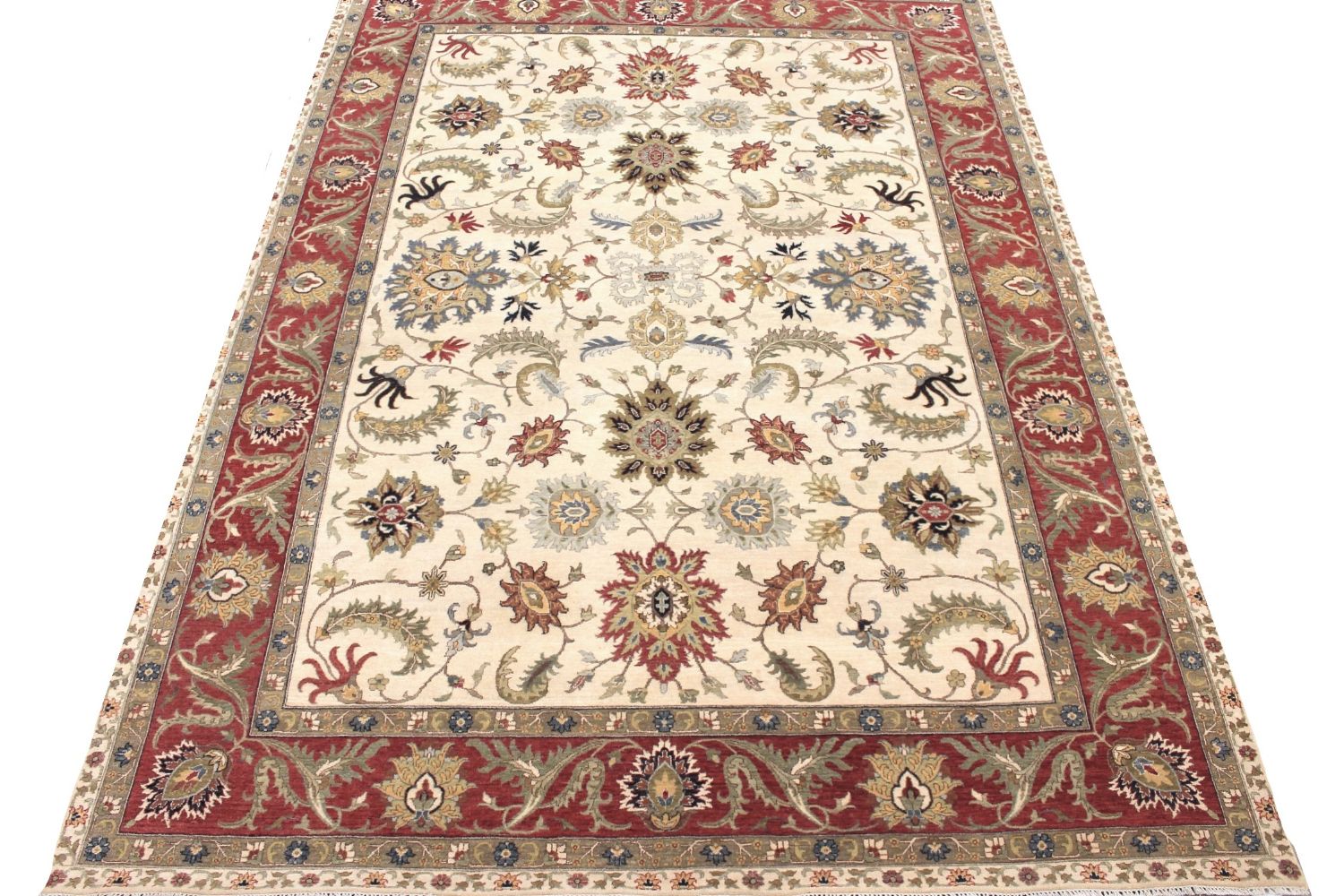 10x14 Traditional Hand Knotted Wool Area Rug - MR030243