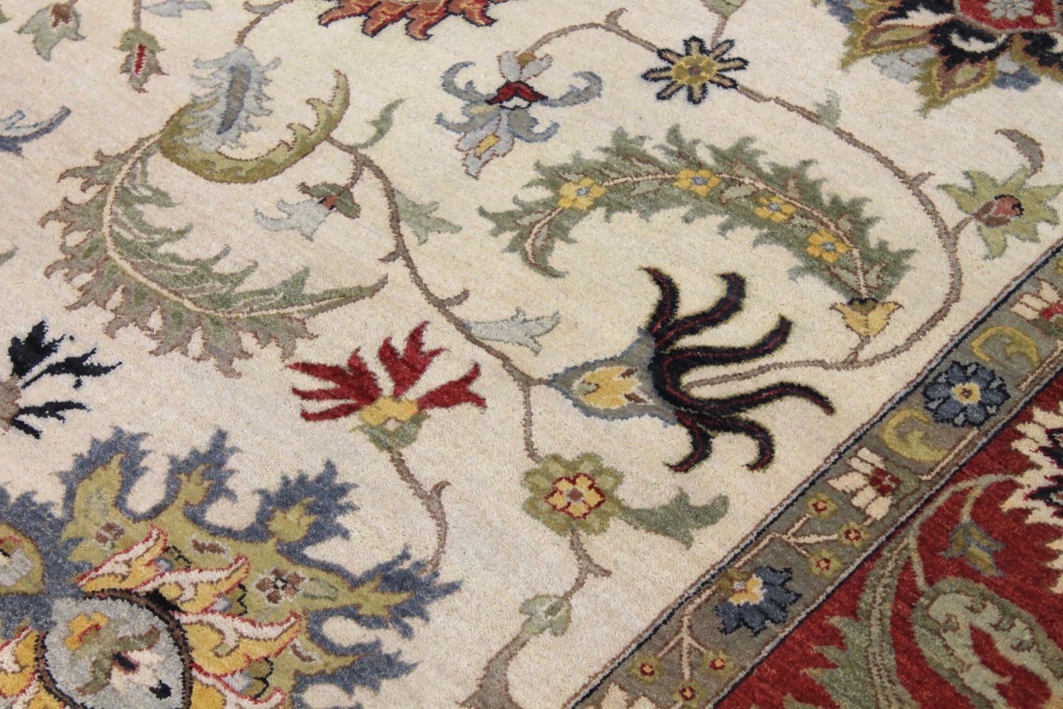 10x14 Traditional Hand Knotted Wool Area Rug - MR030243