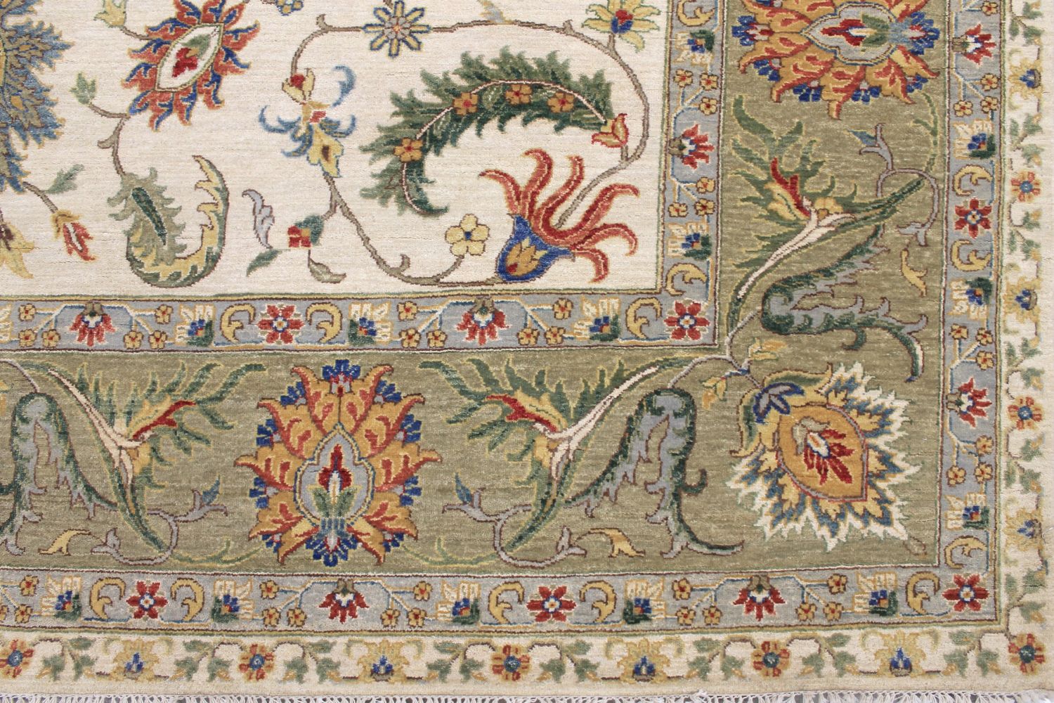 10x14 Traditional Hand Knotted Wool Area Rug - MR030244